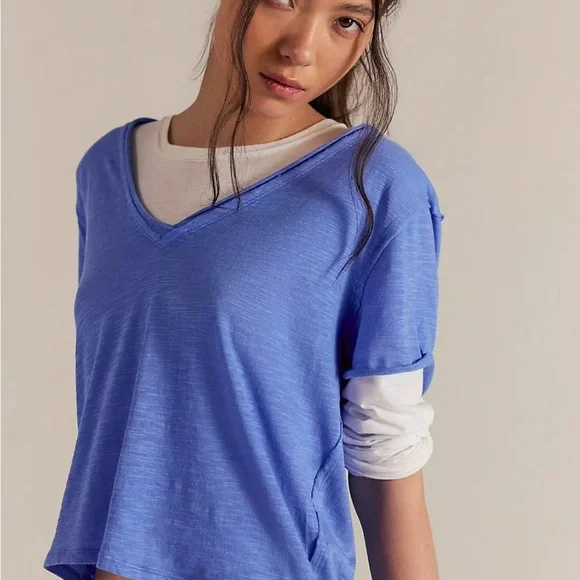 We The Free Take 2 Tee NWT Size Small Free People Short Sleeve Top - Picture 3 of 8